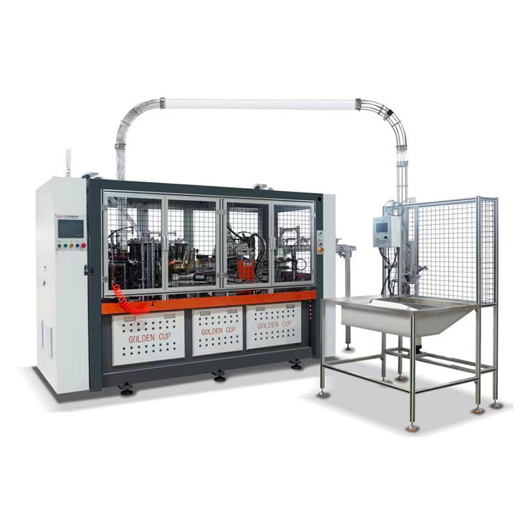 Hvordan forbedrer en automatisk papirkoppmaskin produksjonseffektiviteten?